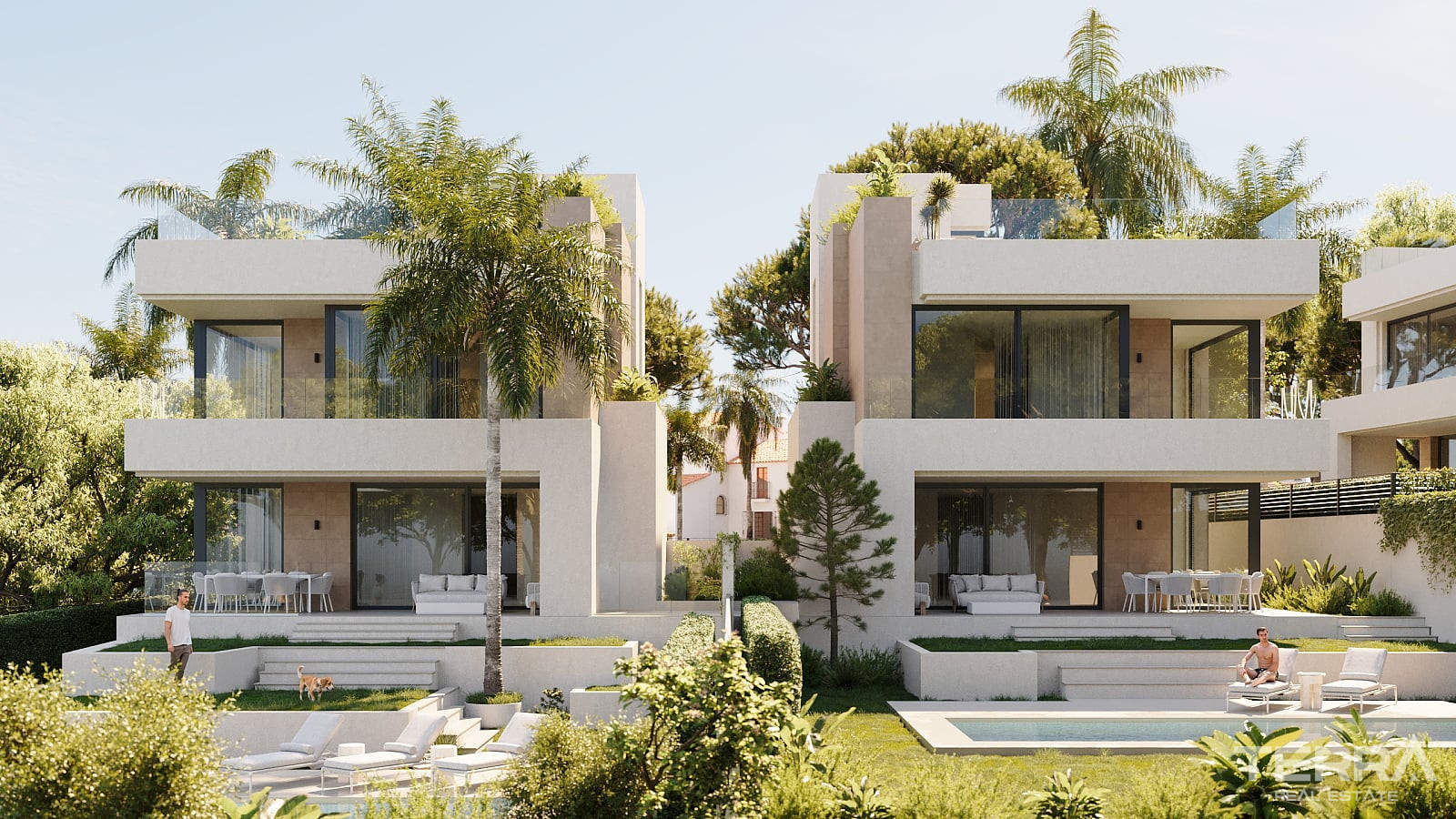 Marbella'da Denize Yürüme Mesafesinde Satılık Müstakil Villalar - 117590