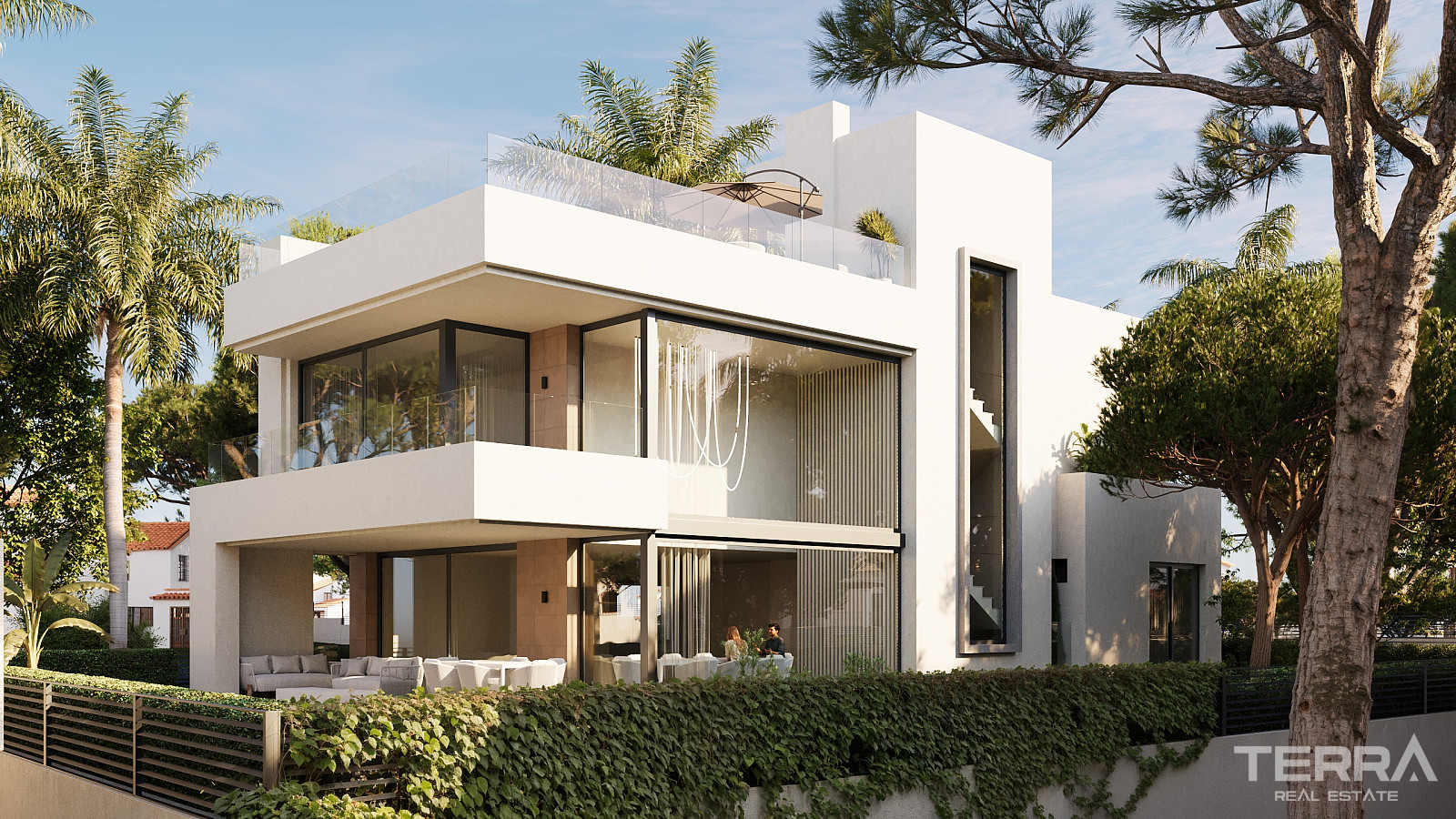 Marbella'da Denize Yürüme Mesafesinde Satılık Müstakil Villalar - 117591