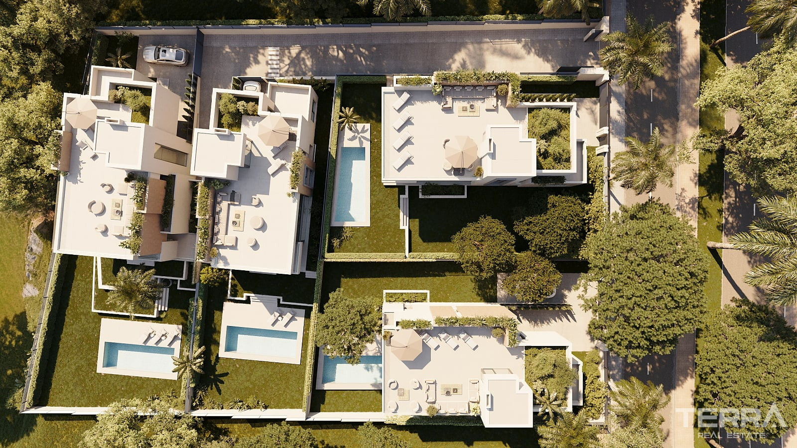 Marbella'da Denize Yürüme Mesafesinde Satılık Müstakil Villalar - 117596