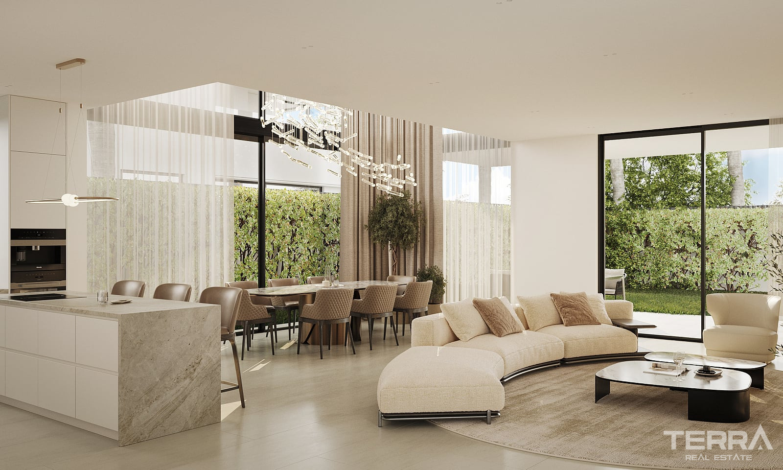 Marbella'da Denize Yürüme Mesafesinde Satılık Müstakil Villalar - 117597