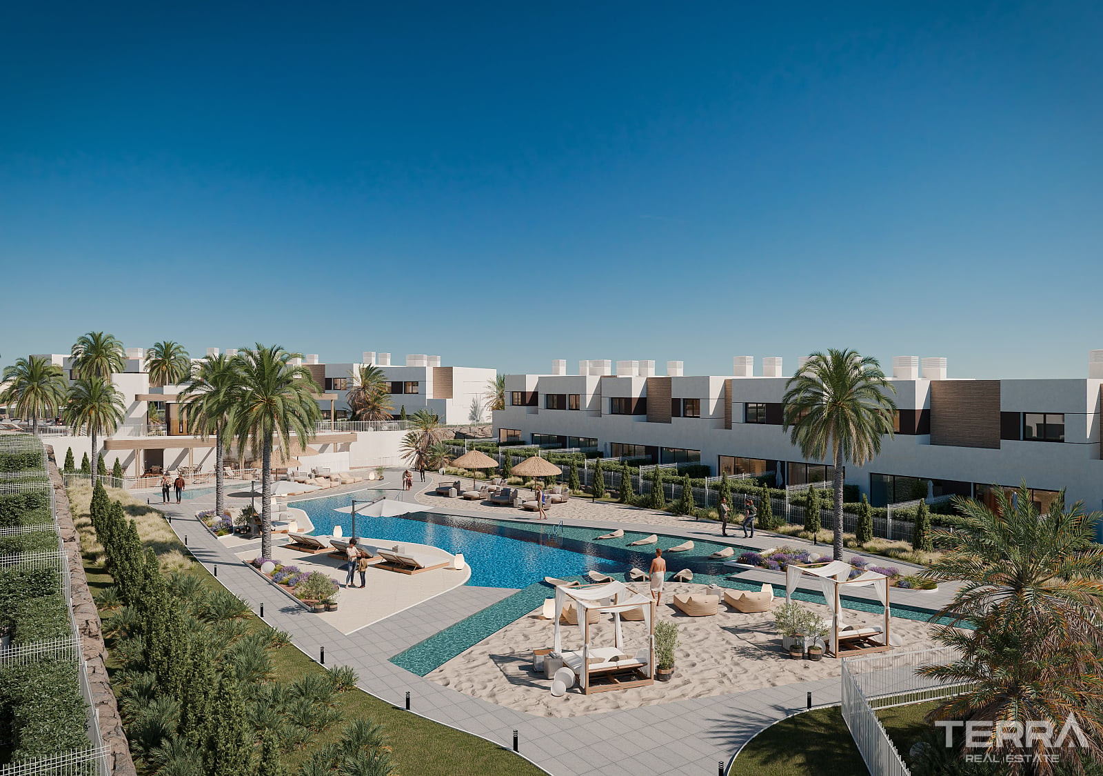 Mijas, Costa Del Sol'da Golf Sahasına Yakın Bitişik Nizam Evler - 117704
