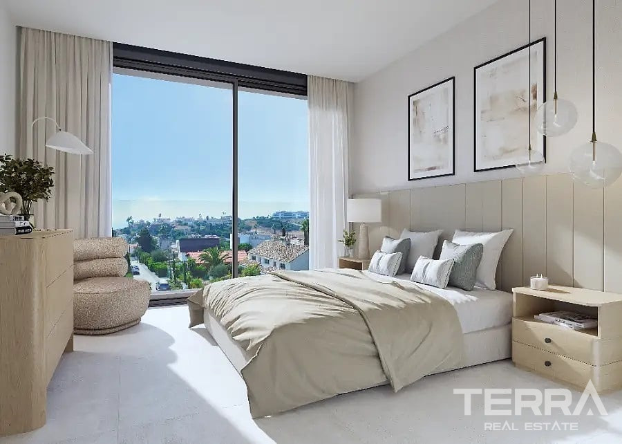 Costa Del Sol, Estepona'da Satılık Deniz Manzaralı Daireler - 117779