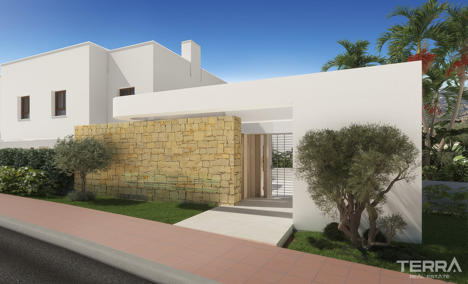 Mijas, Costa Del Sol'da Golf Sahası Manzaralı Satılık Sıfır Evler - 117787