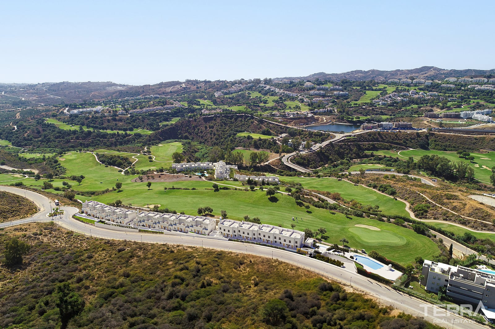 Mijas, Costa Del Sol'da Golf Sahası Manzaralı Satılık Sıfır Evler - 117793