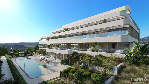 Estepona, Costa Del Sol’da Satılık Deniz Manzaralı Daireler