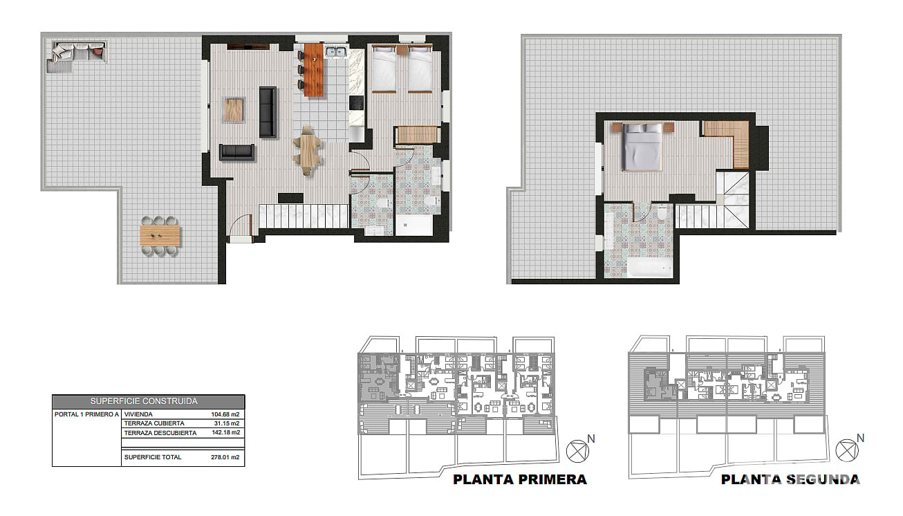 Casares Costa'da Satılık Deniz Manzaralı Daireler - 118228
