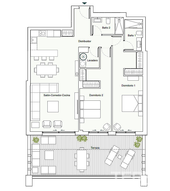 Sea View Apartments for Sale in Estepona, Costa del Sol - 118260