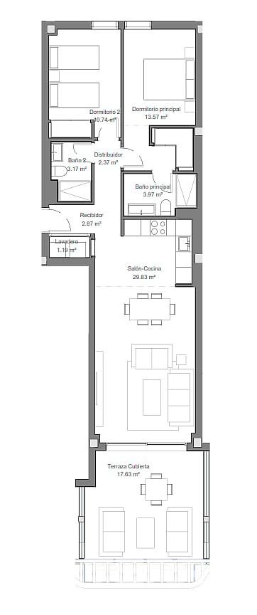 Sea View Apartments for Sale in Torremolinos, Costa del Sol - 118277
