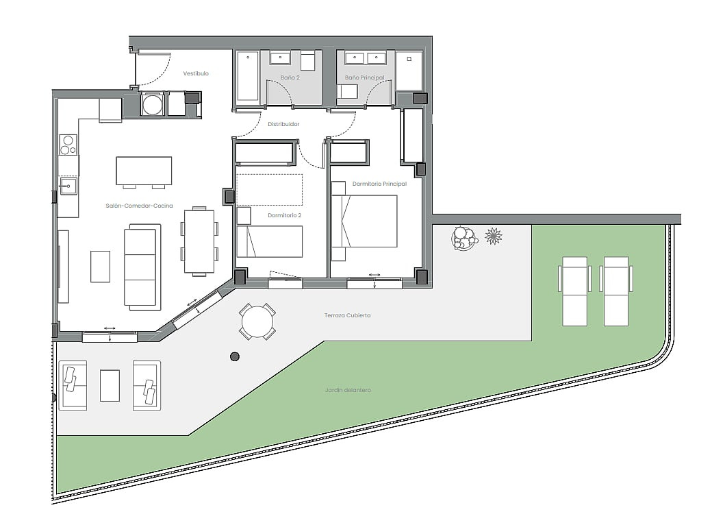 Golfside Apartments for Sale in Estepona, Costa del Sol - 118334