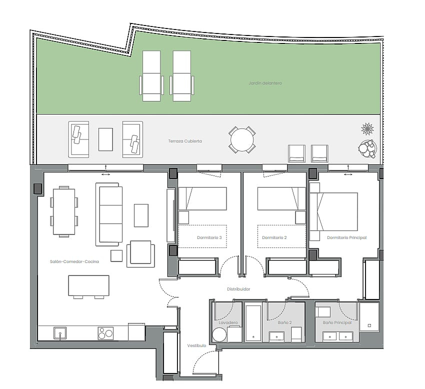 Golfside Apartments for Sale in Estepona, Costa del Sol - 118336