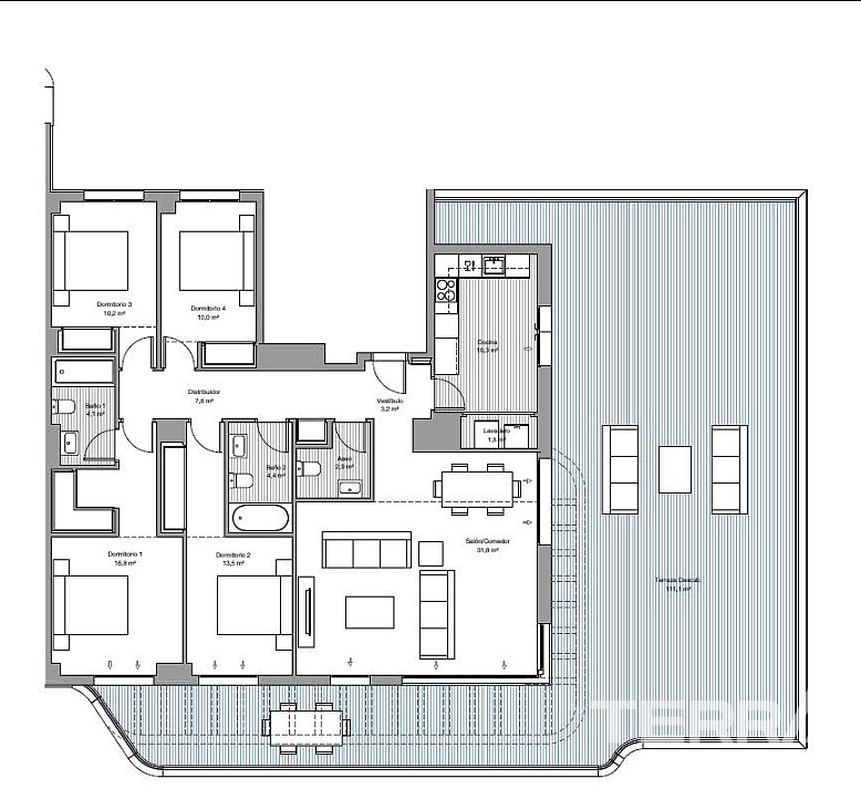 Sea View Apartment for Sale in Torremolinos, Costa del Sol - 118407