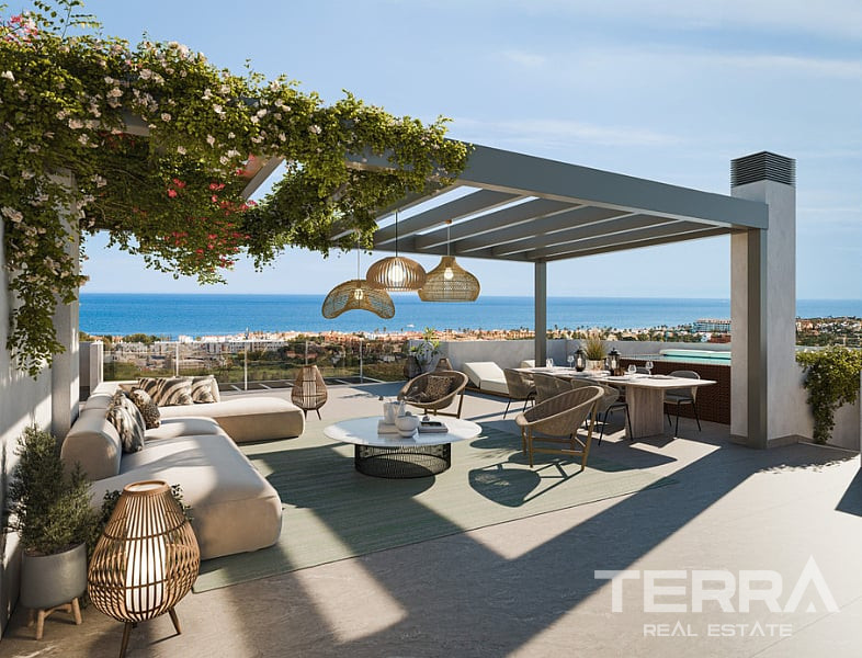 Malaga, Casares Costa'da Satılık Modern Daireler - 118501