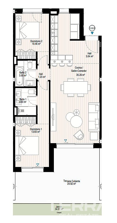 Malaga, Casares Costa'da Satılık Modern Daireler - 118504