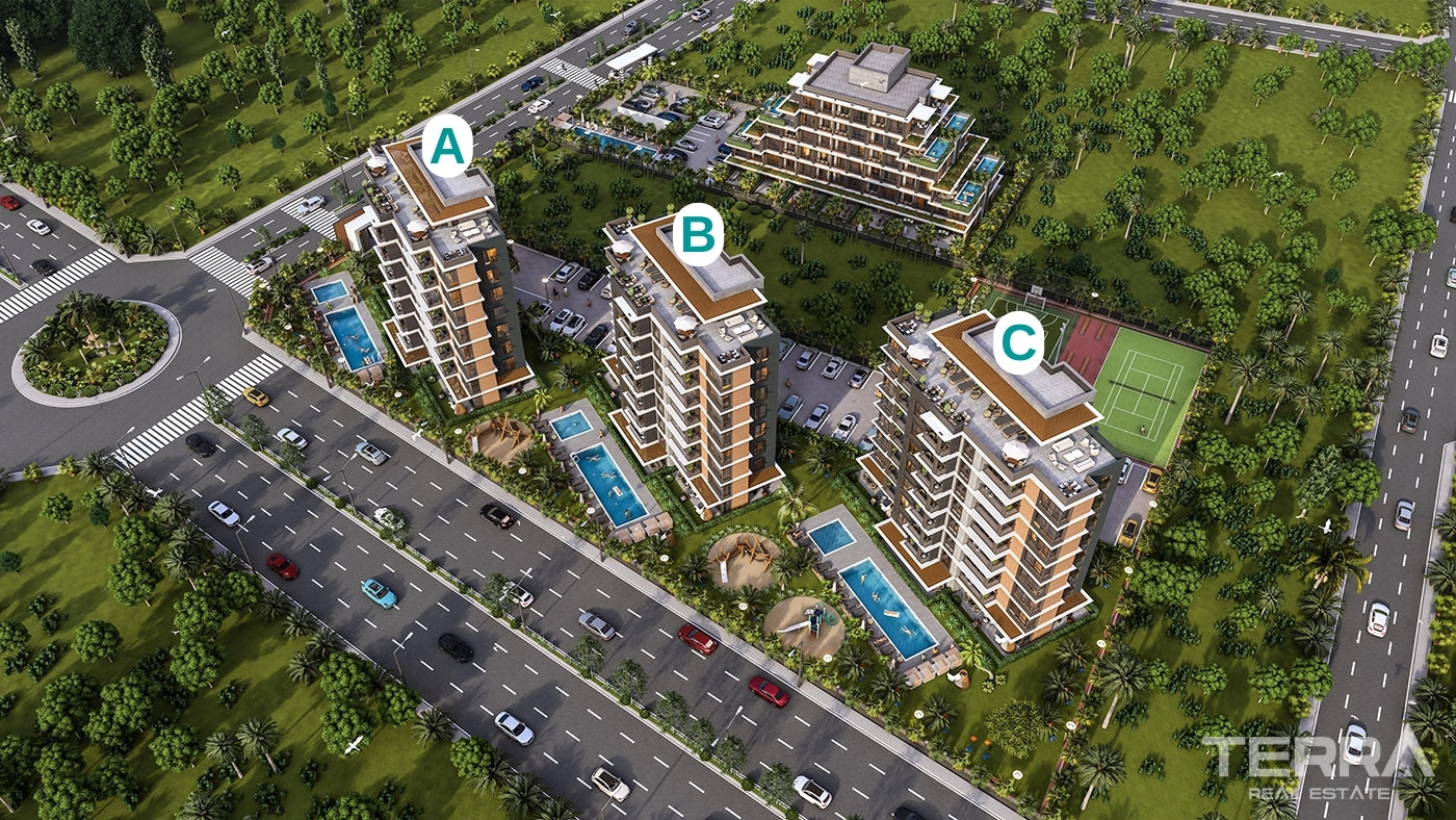 2 Bedroom Apartments for Sale in Altıntaş, Antalya - 118555