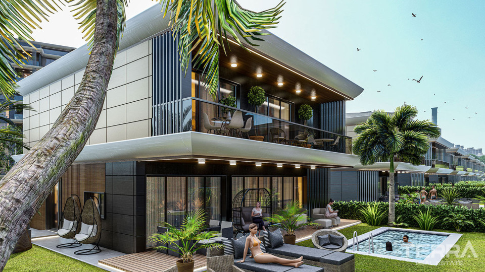 Villas with Private Pools for Sale in Ermenek, Lara, Antalya