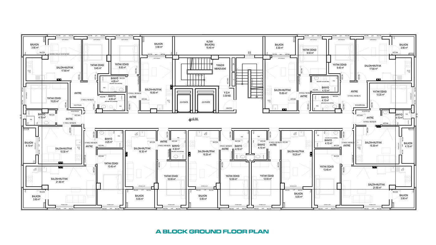 Apartments for Sale in Konyaaltı, Antalya, Turkey - 118643