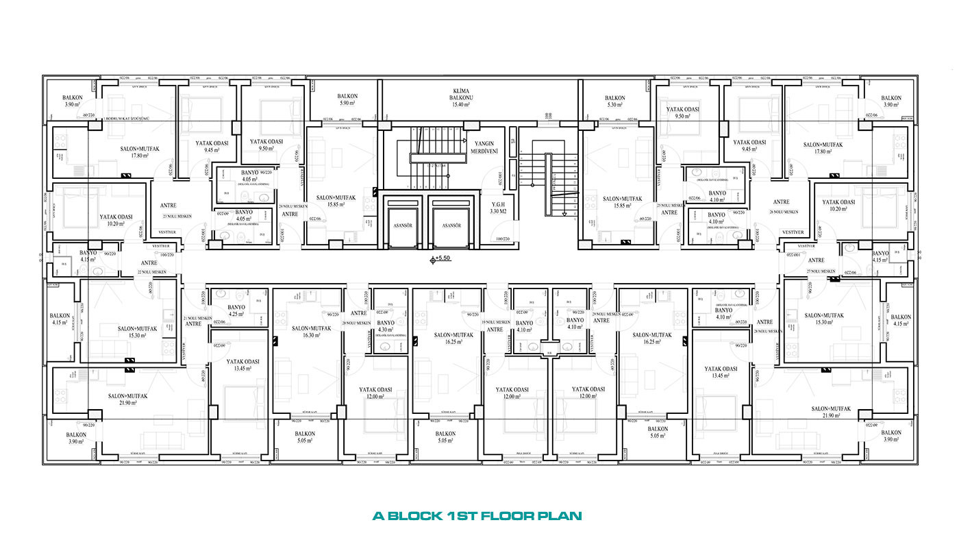 Apartments for Sale in Konyaaltı, Antalya, Turkey - 118646
