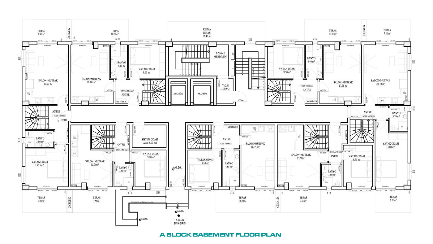 Apartments for Sale in Konyaaltı, Antalya, Turkey - 118647