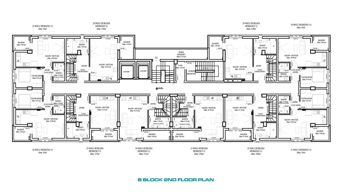Apartments for Sale in Konyaaltı, Antalya, Turkey - 118651
