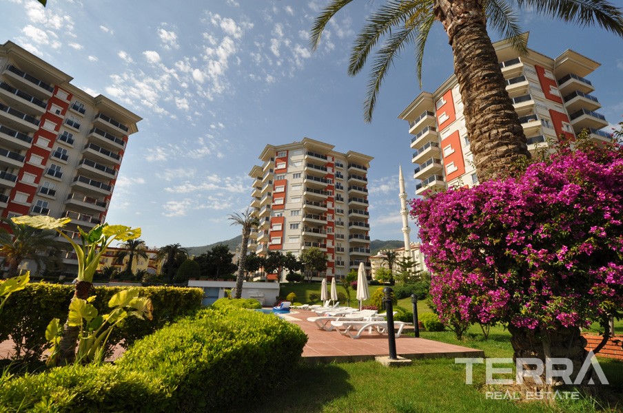 Moderne leiligheter i Alanya Park Residence, nær stranden og sentrum - 6787