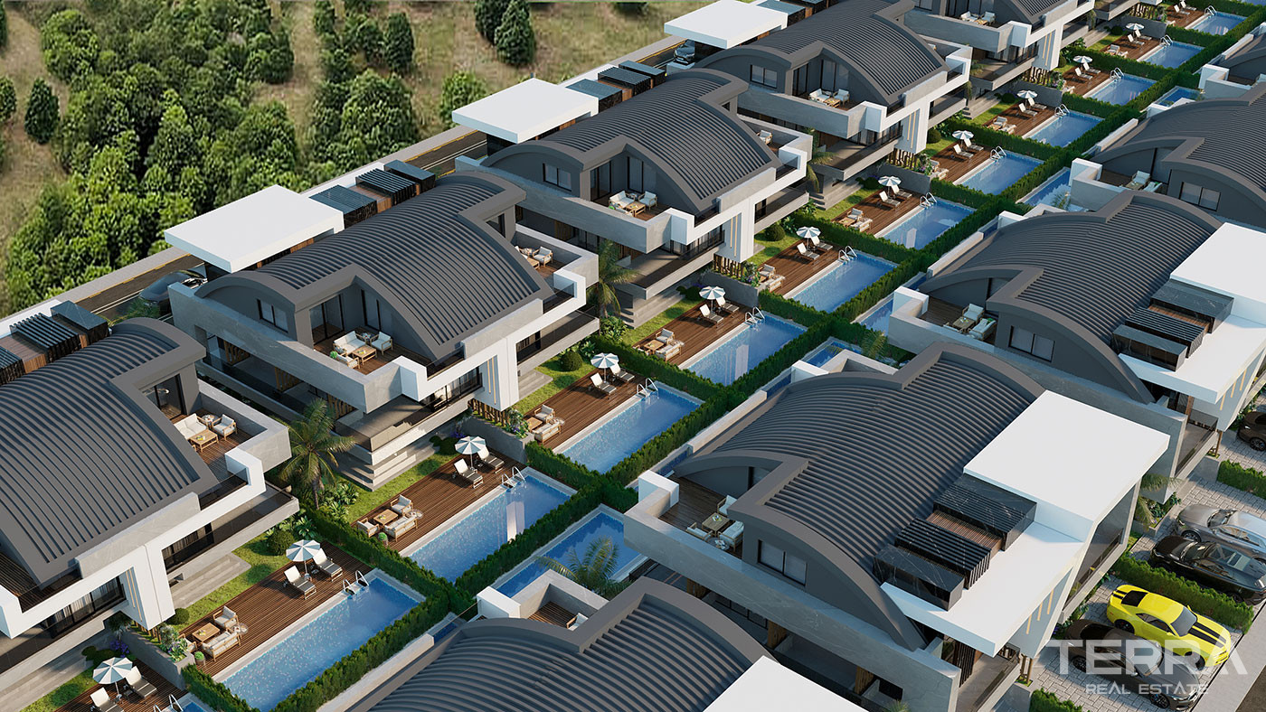 Villas for Sale with Private Pool in Belek, Antalya, Turkey - 118670
