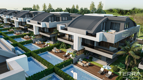Villas for Sale with Private Pool in Belek, Antalya, Turkey