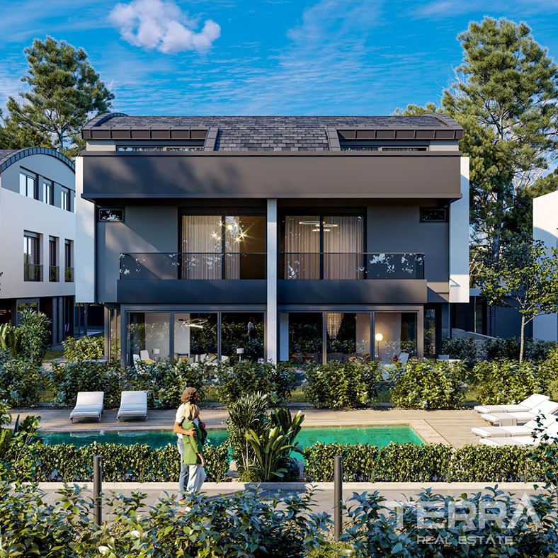Villas for Sale in Zümrüt, Konyaaltı, Antalya, Turkey - 118729