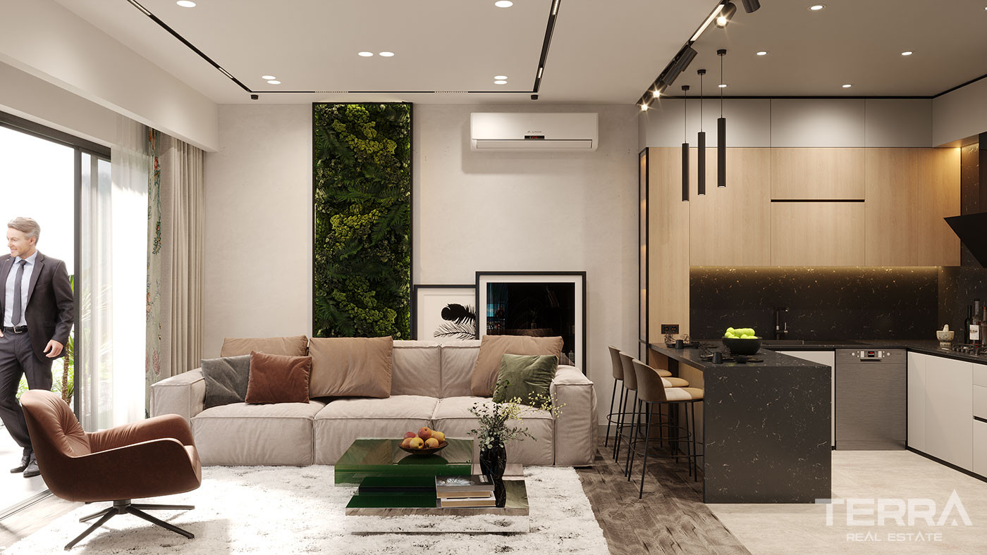 2 Bedroom Apartments for Sale in Konyaaltı, Antalya, Turkey - 118757