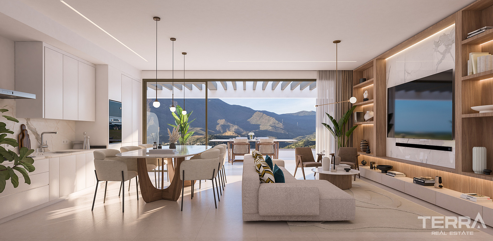 Costa del Sol, Estepona'da Satılık Deniz Manzaralı Daireler - 118974
