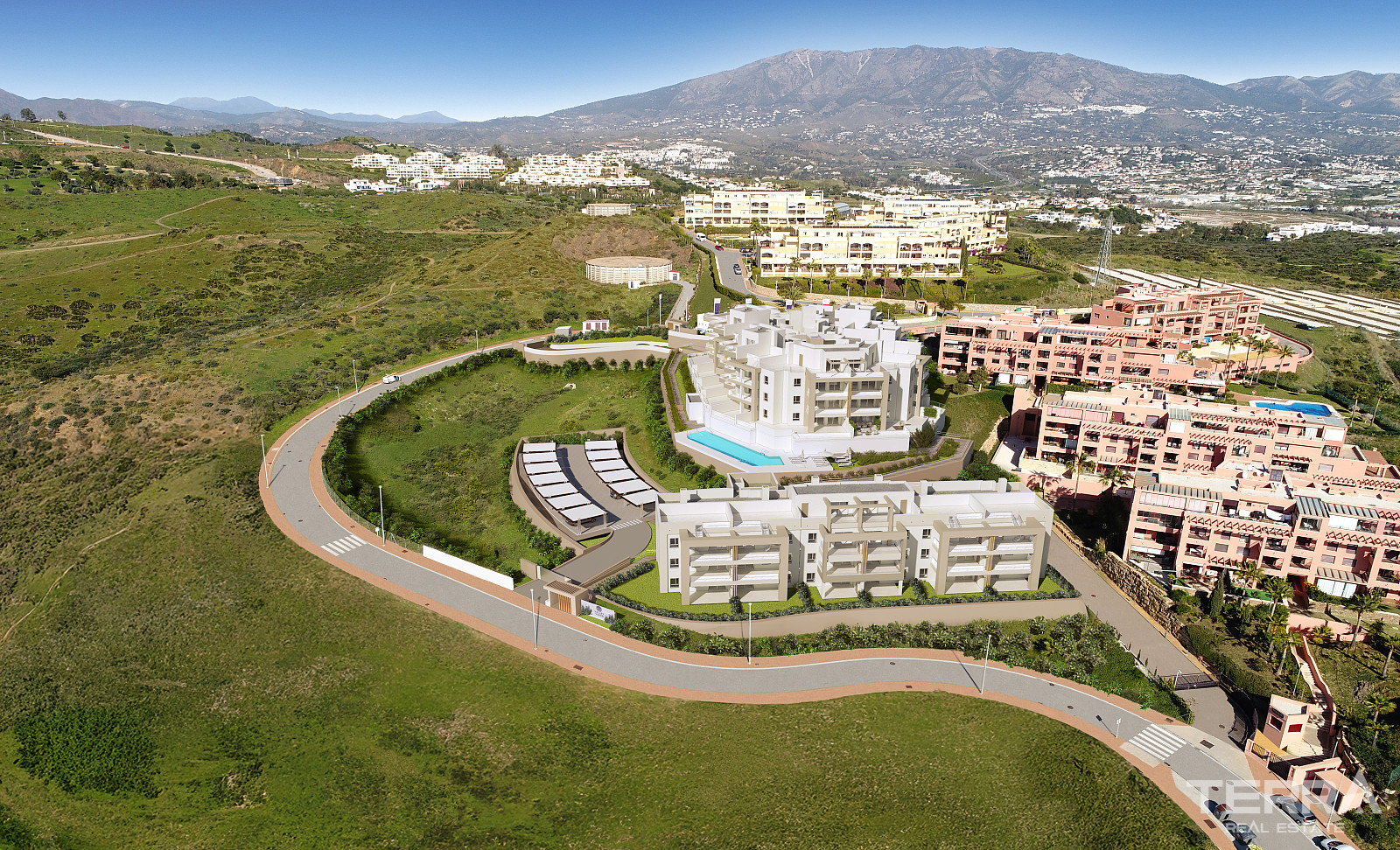 Mijas, Costa Del Sol'da Satılık Deniz Manzaralı Daireler - 119004