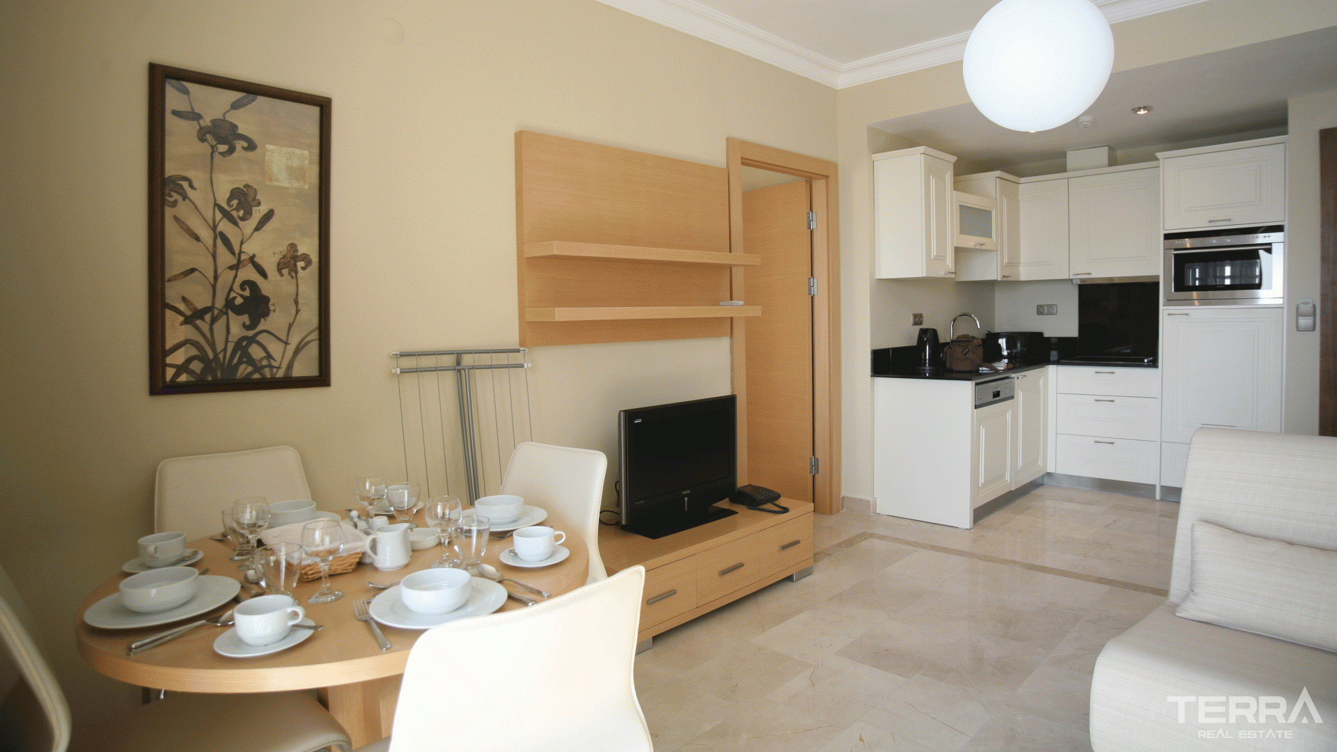 Sea View Apartments in Gold City Alanya, Kargıcak - 6822