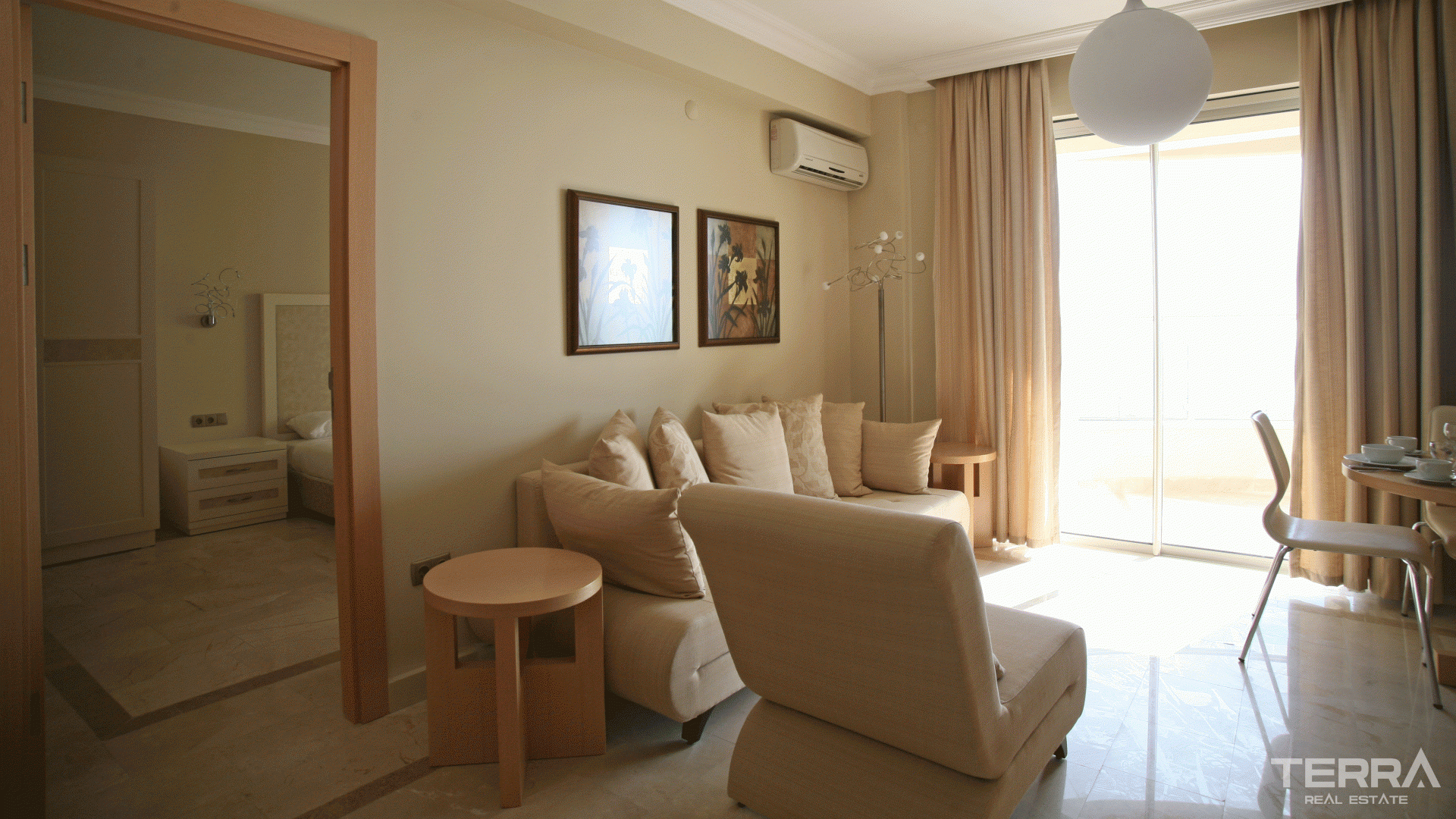 Sea View Apartments in Gold City Alanya, Kargıcak - 6823