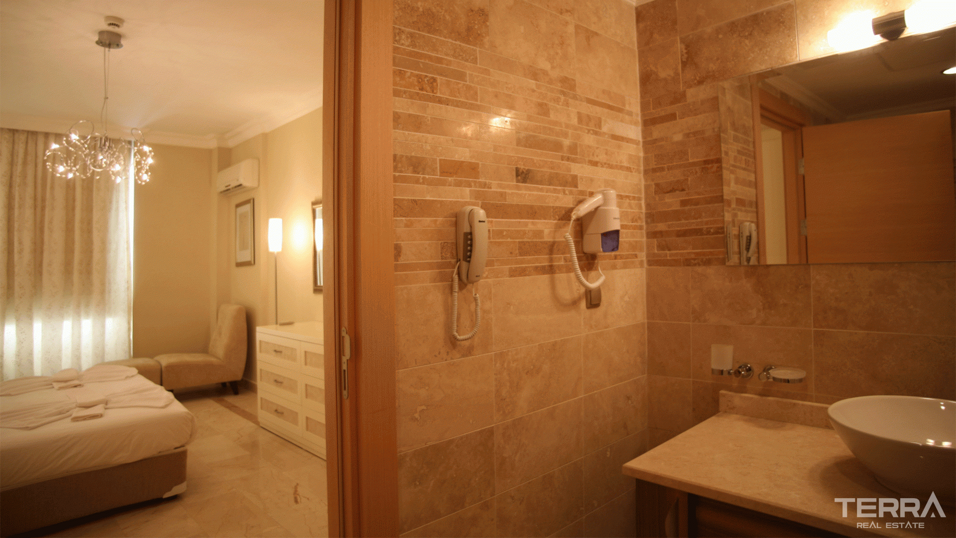 Sea View Apartments in Gold City Alanya, Kargıcak - 6829