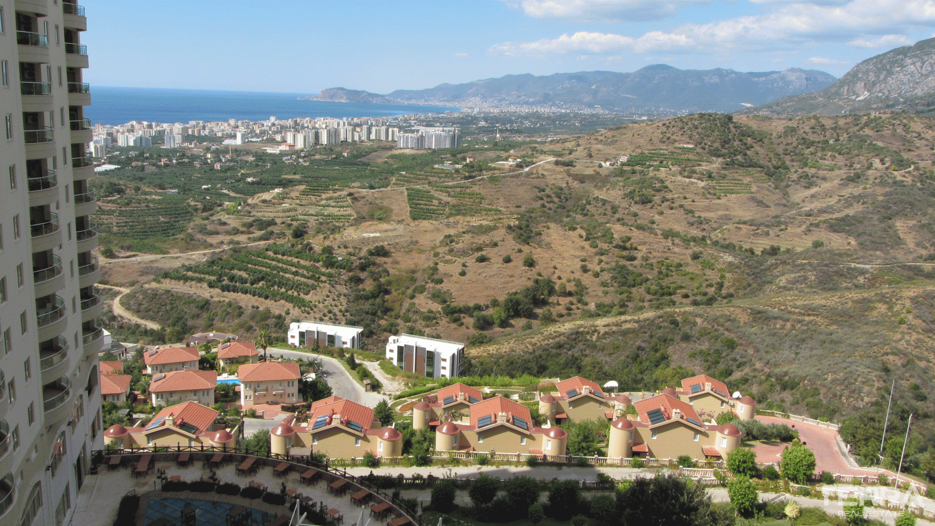 Sea View Apartments in Gold City Alanya, Kargıcak - 6831