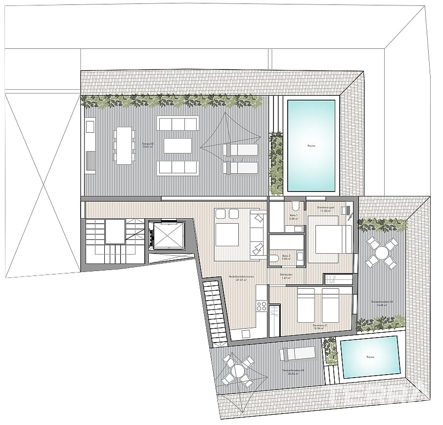 Apartments with Private Pools for Sale in Estepona, Costa del Sol - 119098
