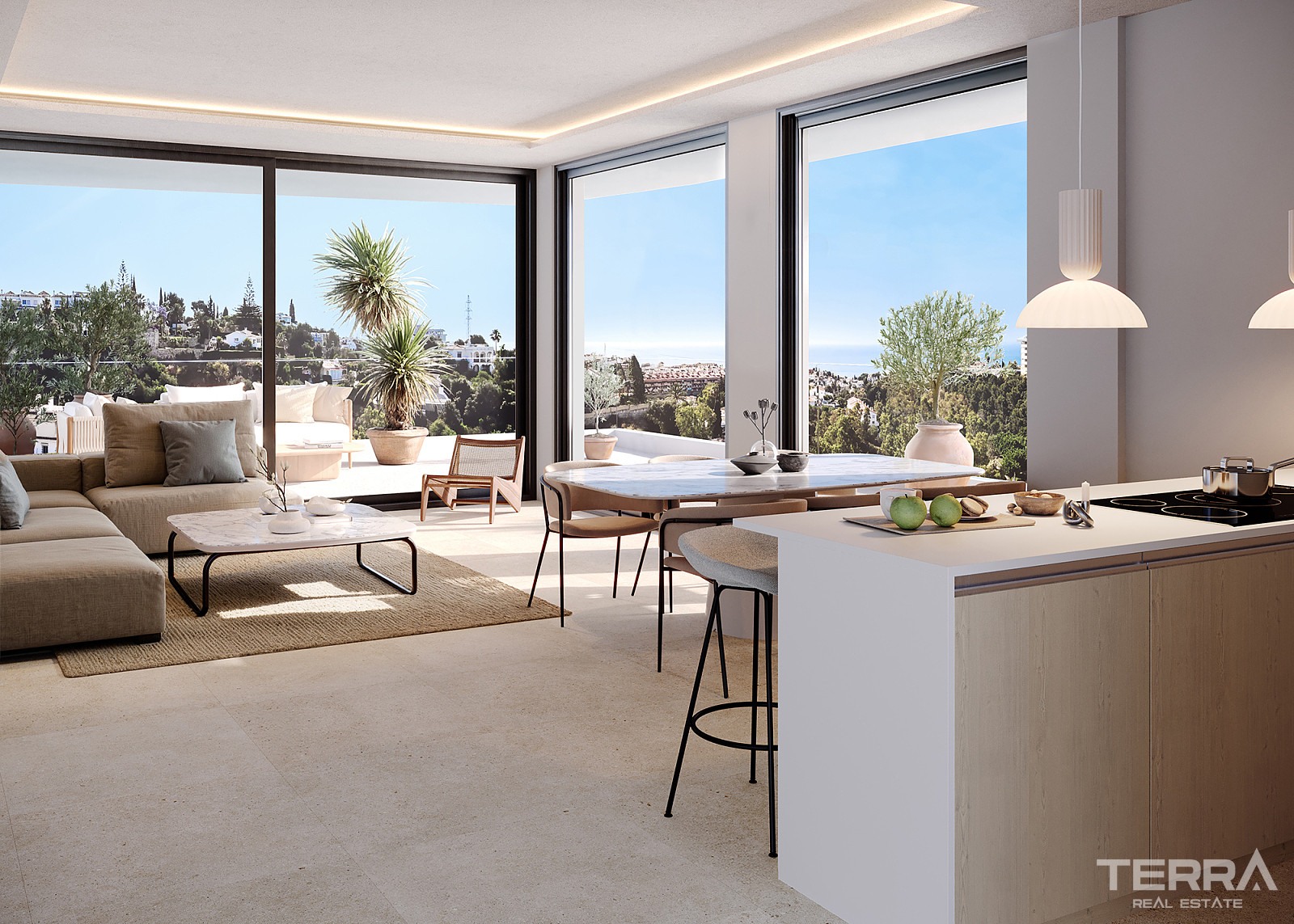 Sea View Apartments for Sale in Fuengirola, Costa del Sol - 119130