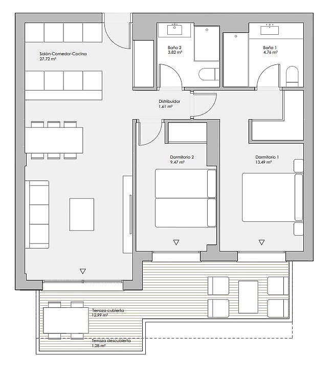 Golf View Apartments for Sale in Mijas, Costa del Sol, Spain - 119562