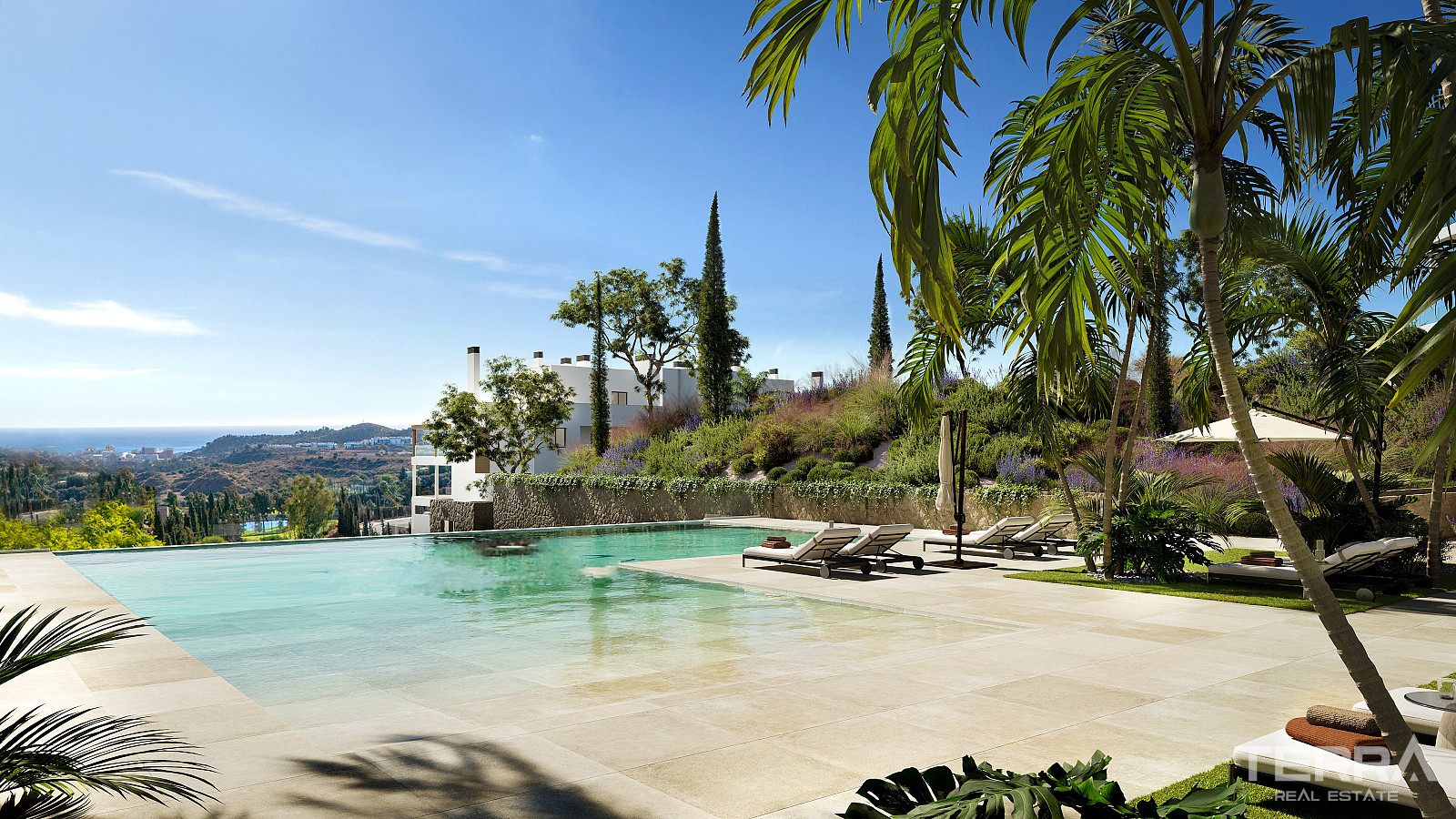 İspanya, Las Lagunas de Mijas’ta Satılık Deniz Manzaralı Daireler - 119616
