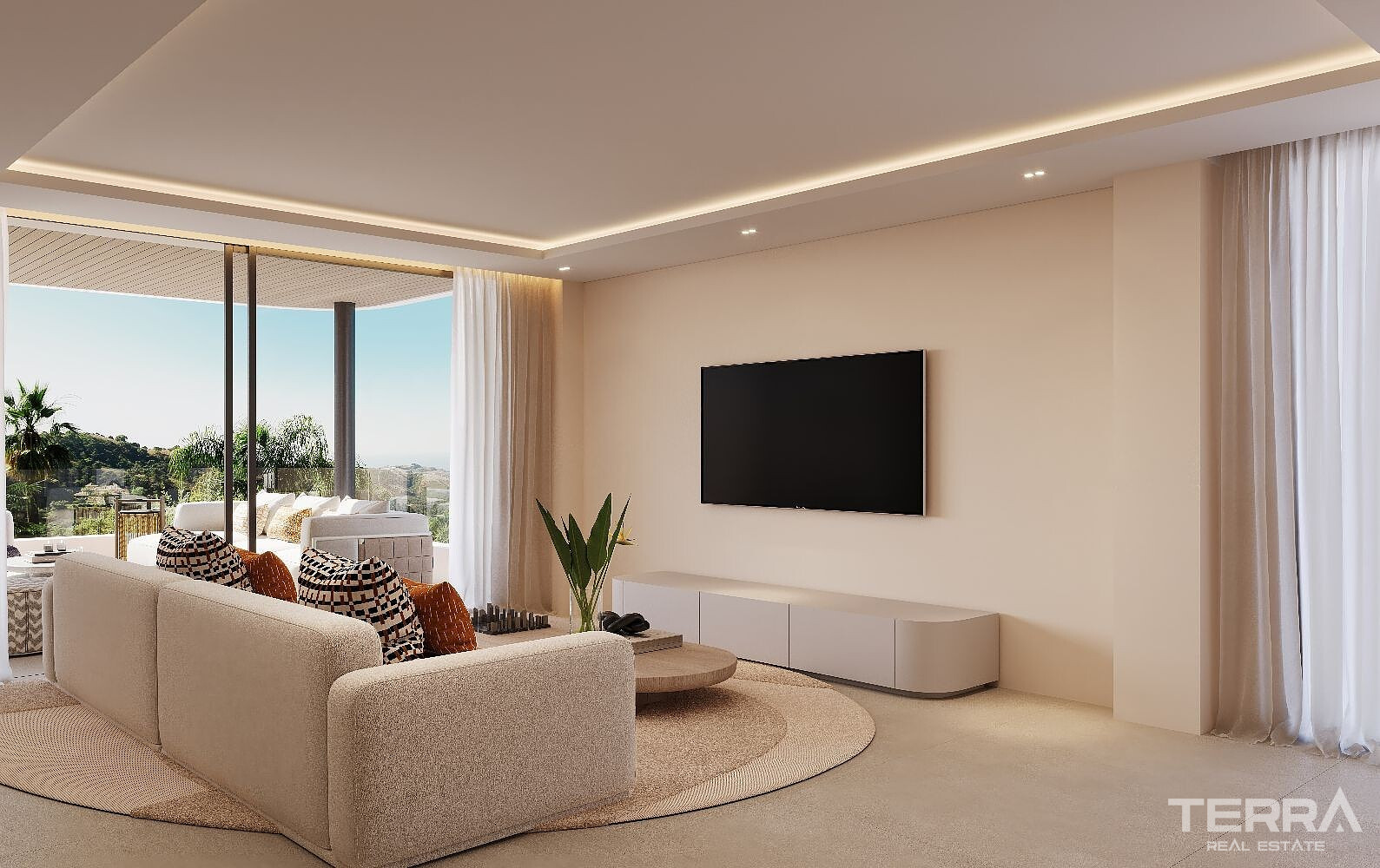Estepona, El Paraíso'da Plaja ve Golf Sahalarına Yakın Modern Daireler - 119943