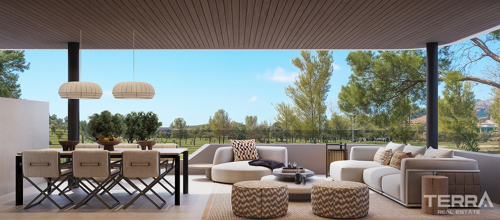 Estepona, El Paraíso'da Plaja ve Golf Sahalarına Yakın Modern Daireler - 119950
