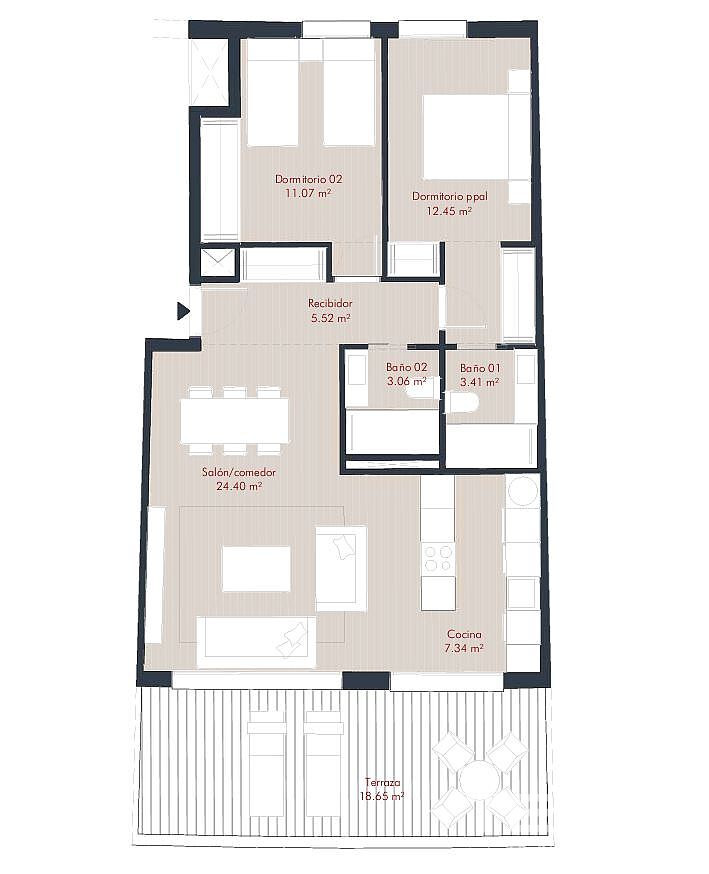 Sea View Apartments for Sale in Manilva, Costa del Sol, Spain - 120452