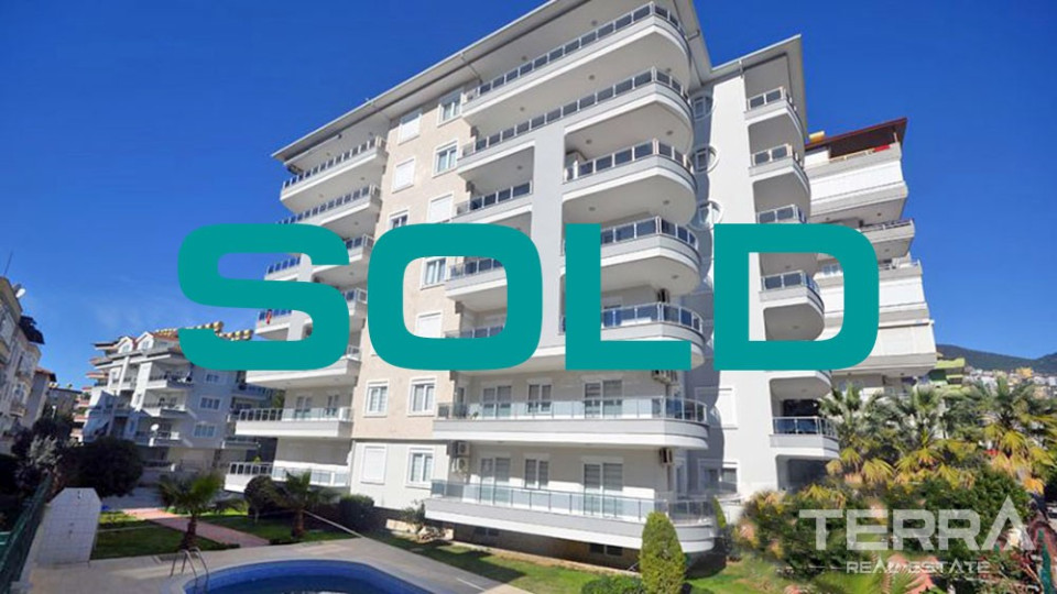 Apartment for sale with separate kitchen in Alanya City Centre