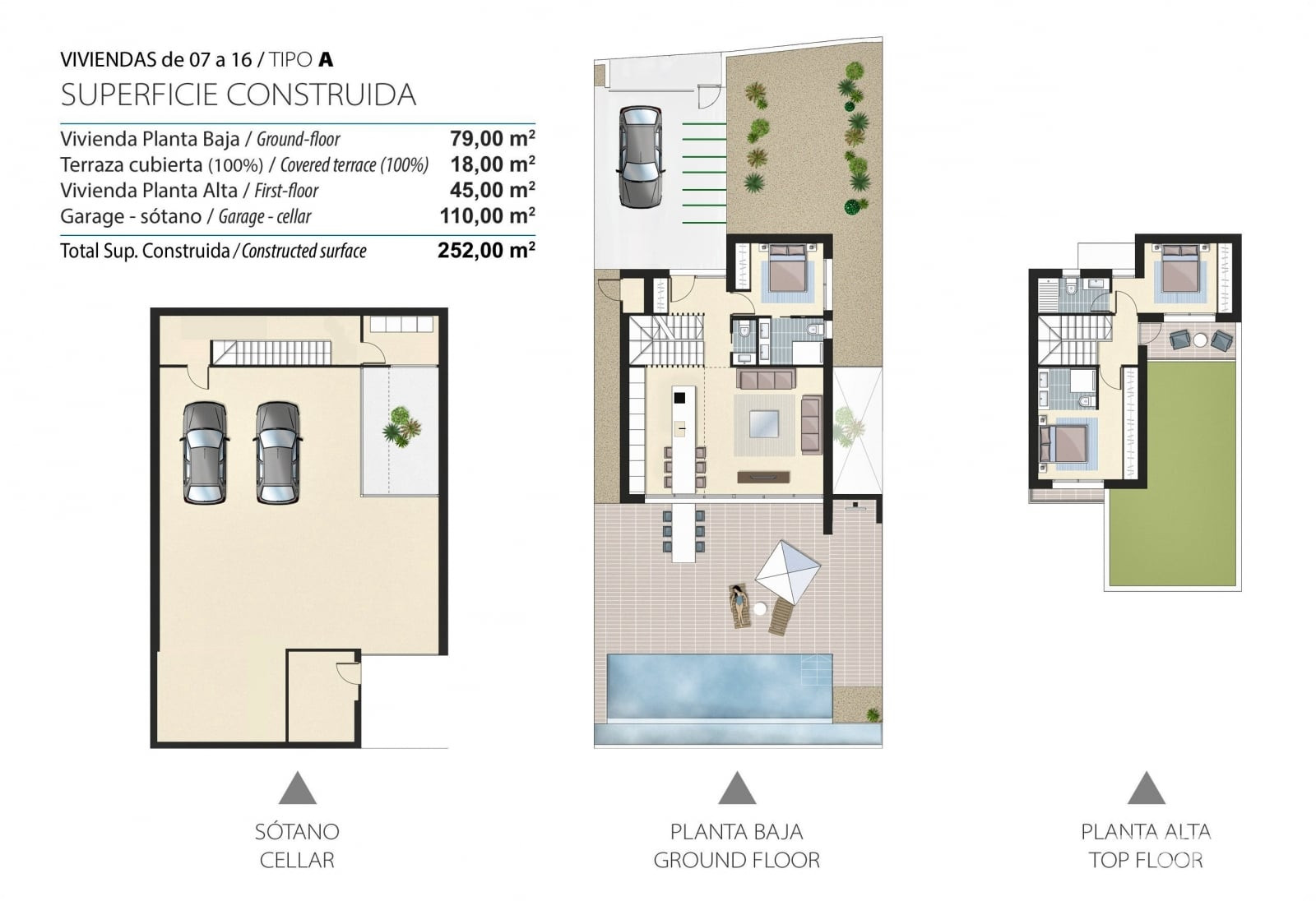 Detached Villas for Sale in Alicante, Costa Blanca, Spain - 120490