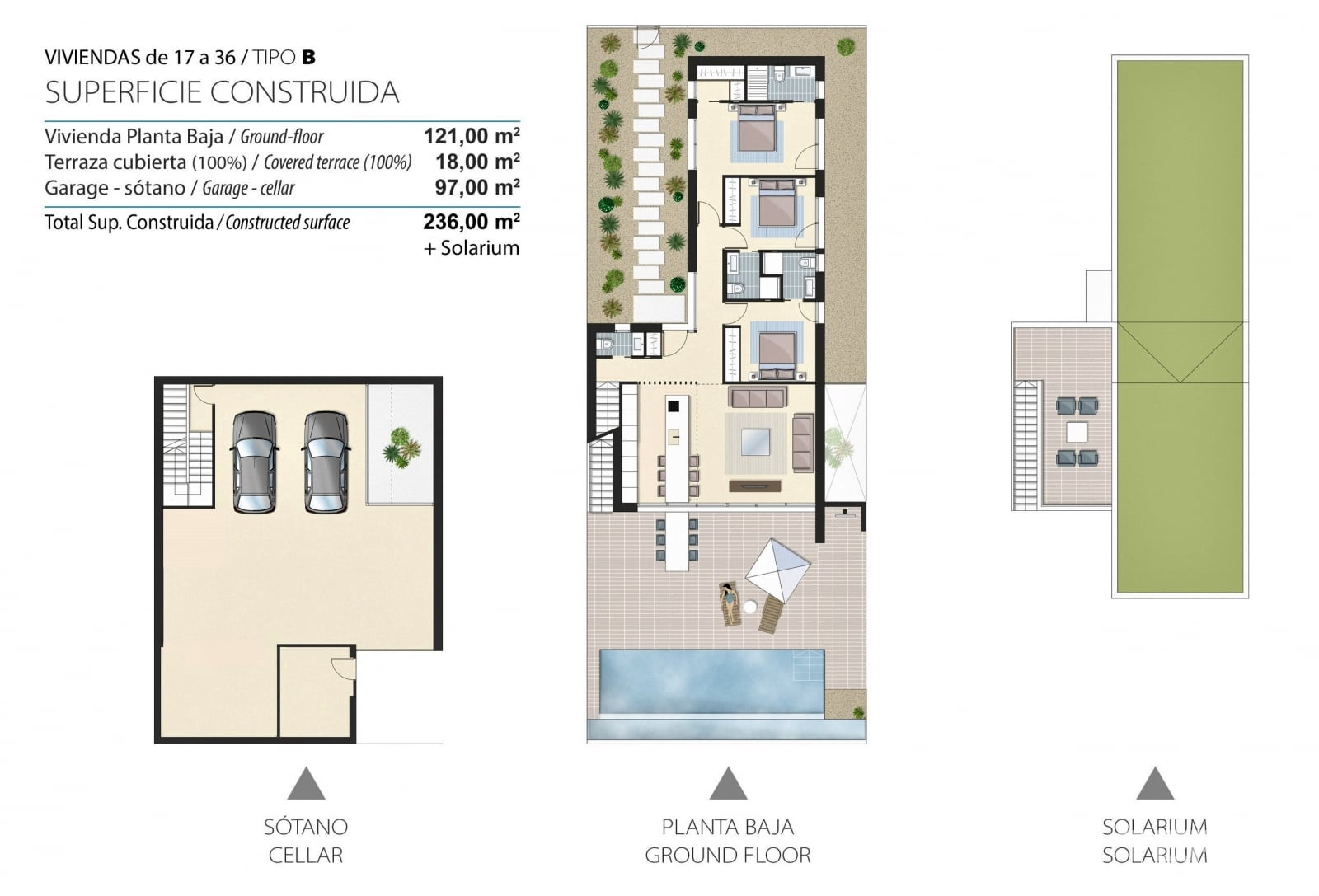 Detached Villas for Sale in Alicante, Costa Blanca, Spain - 120491