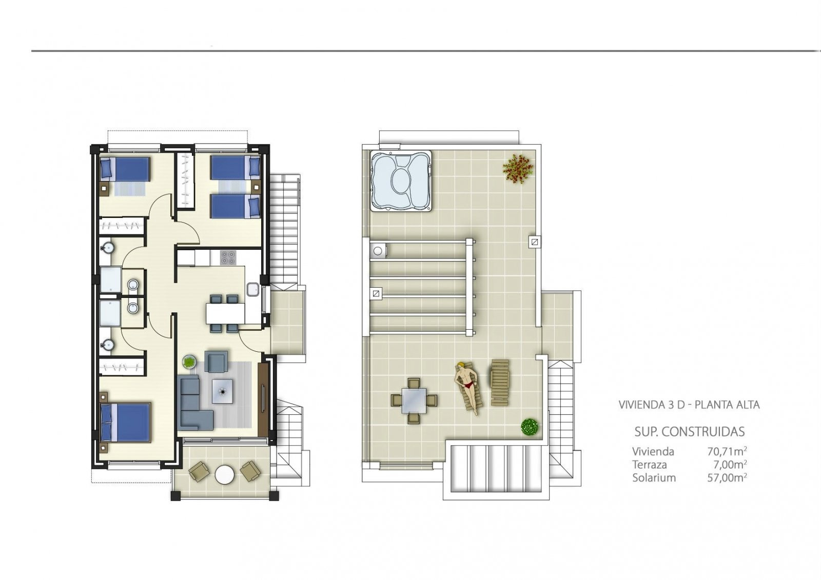 İspanya, Torrevieja, Costa Blanca'da Satılık Modern Daireler - 120850