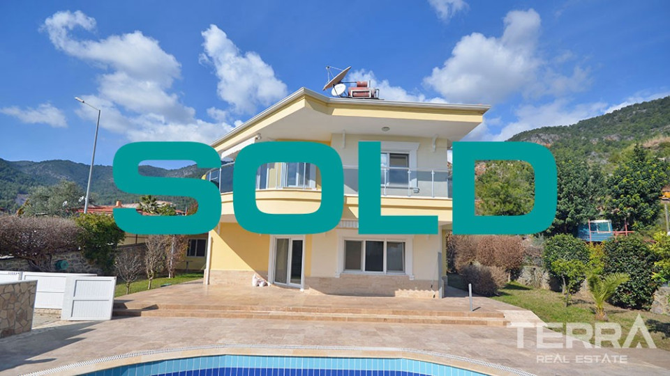 Detached villa for sale in Oba, Alanya