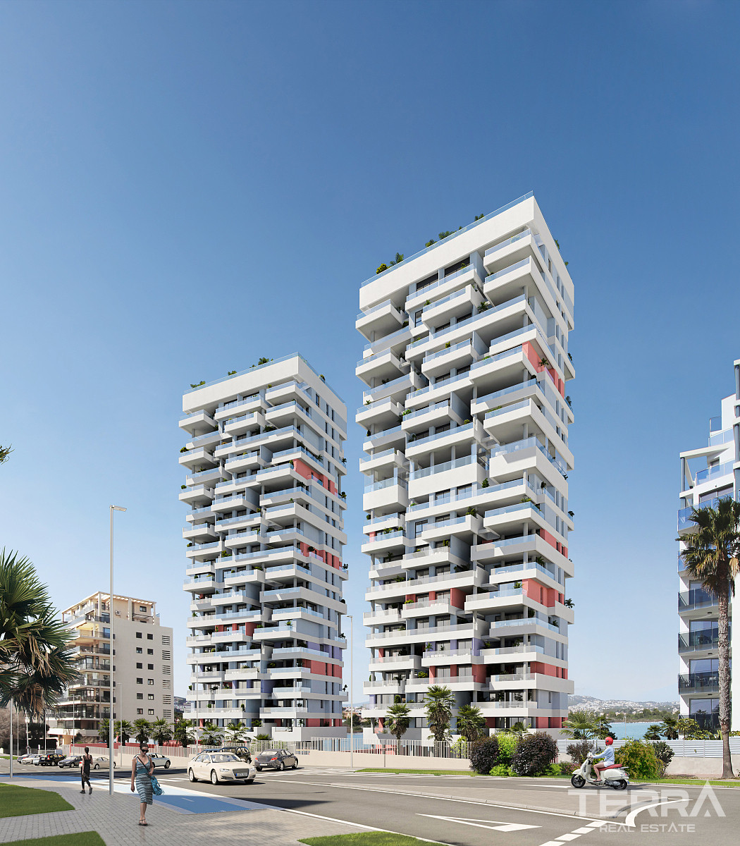 Sea View Apartments for Sale in Calpe, Costa Blanca, Spain - 122493