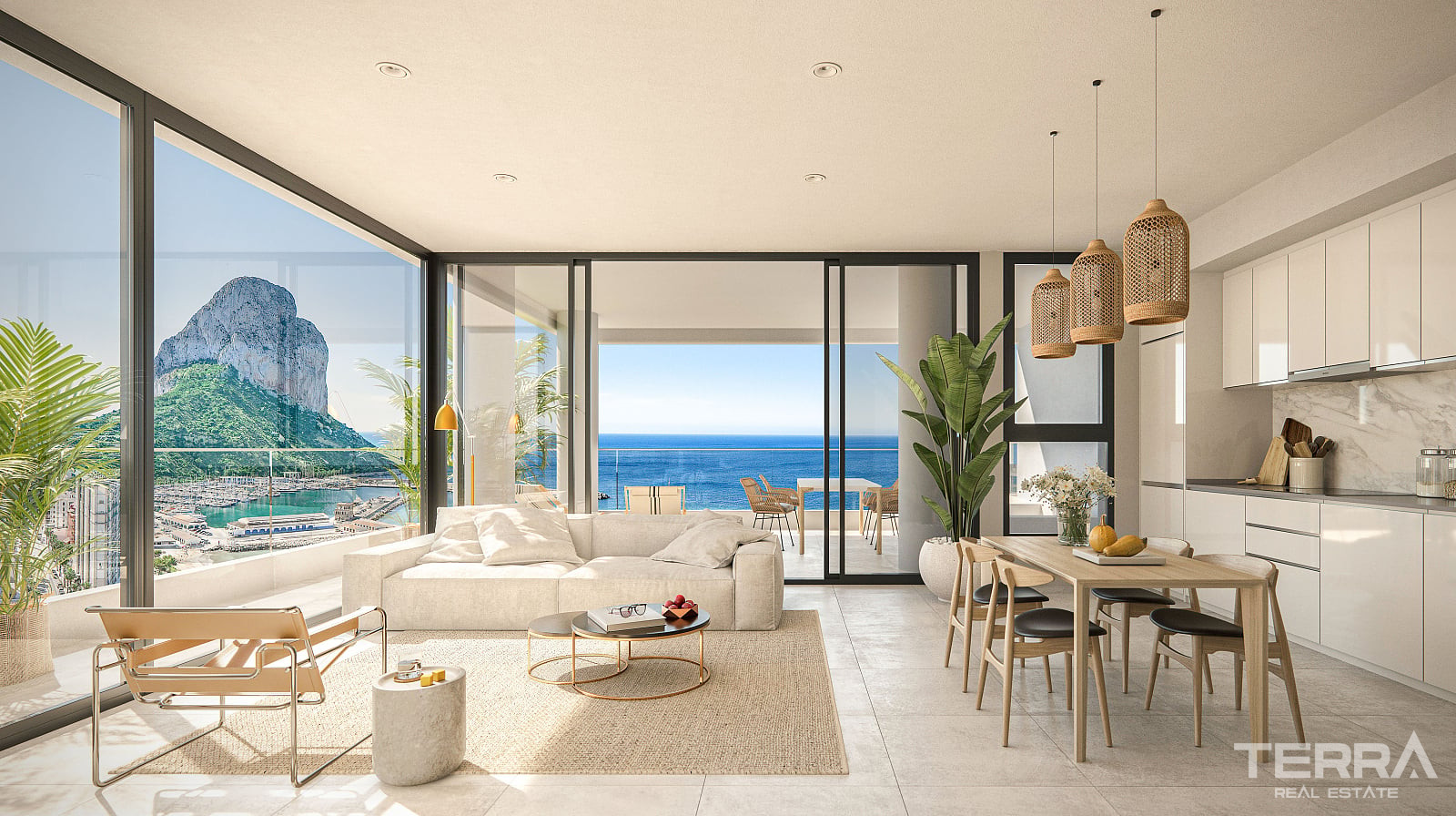 Sea View Apartments for Sale in Calpe, Costa Blanca, Spain - 122499