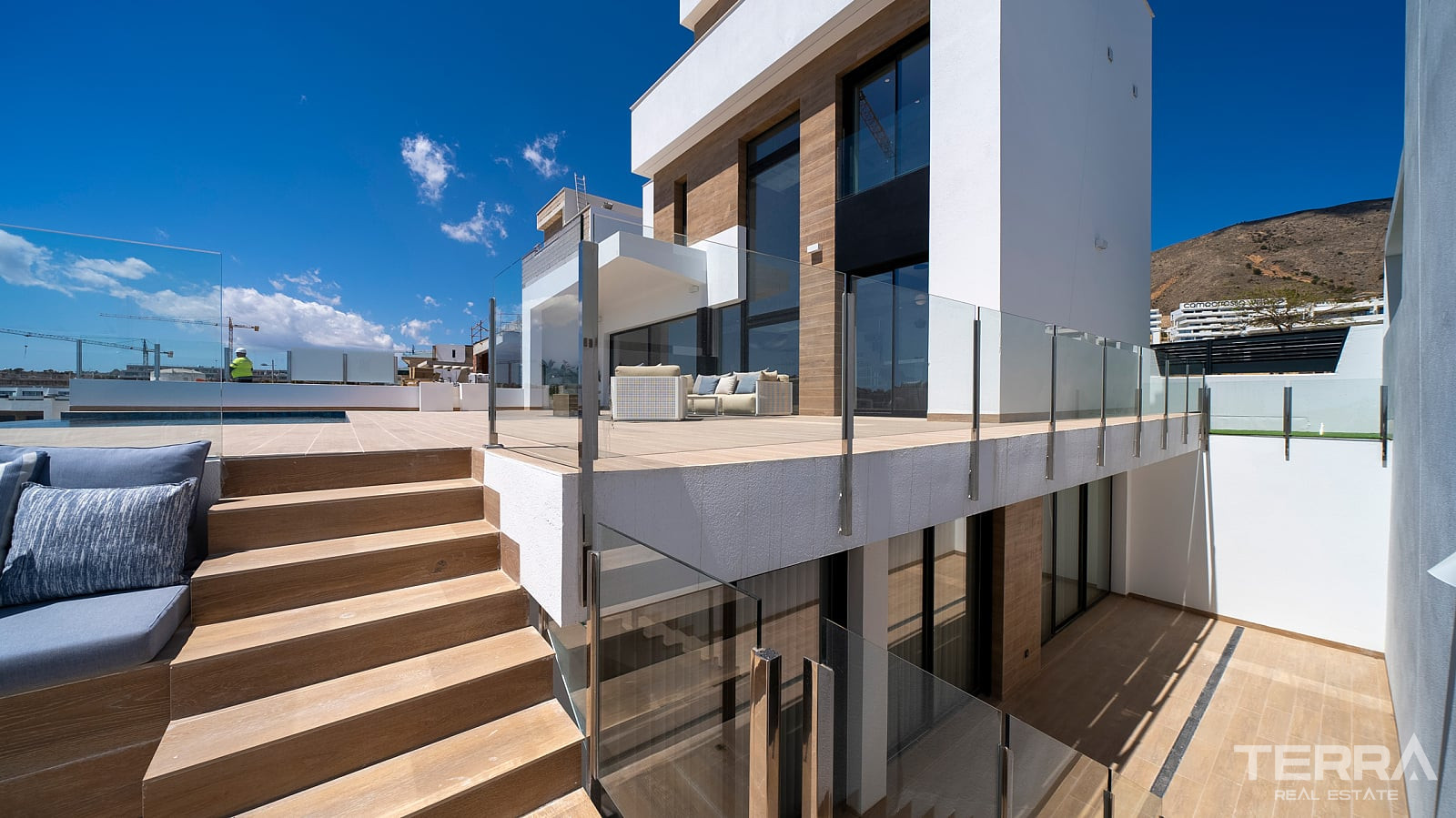 İspanya, Costa Blanca, Finestrat’ta Satılık Deniz Manzaralı Villalar - 122518