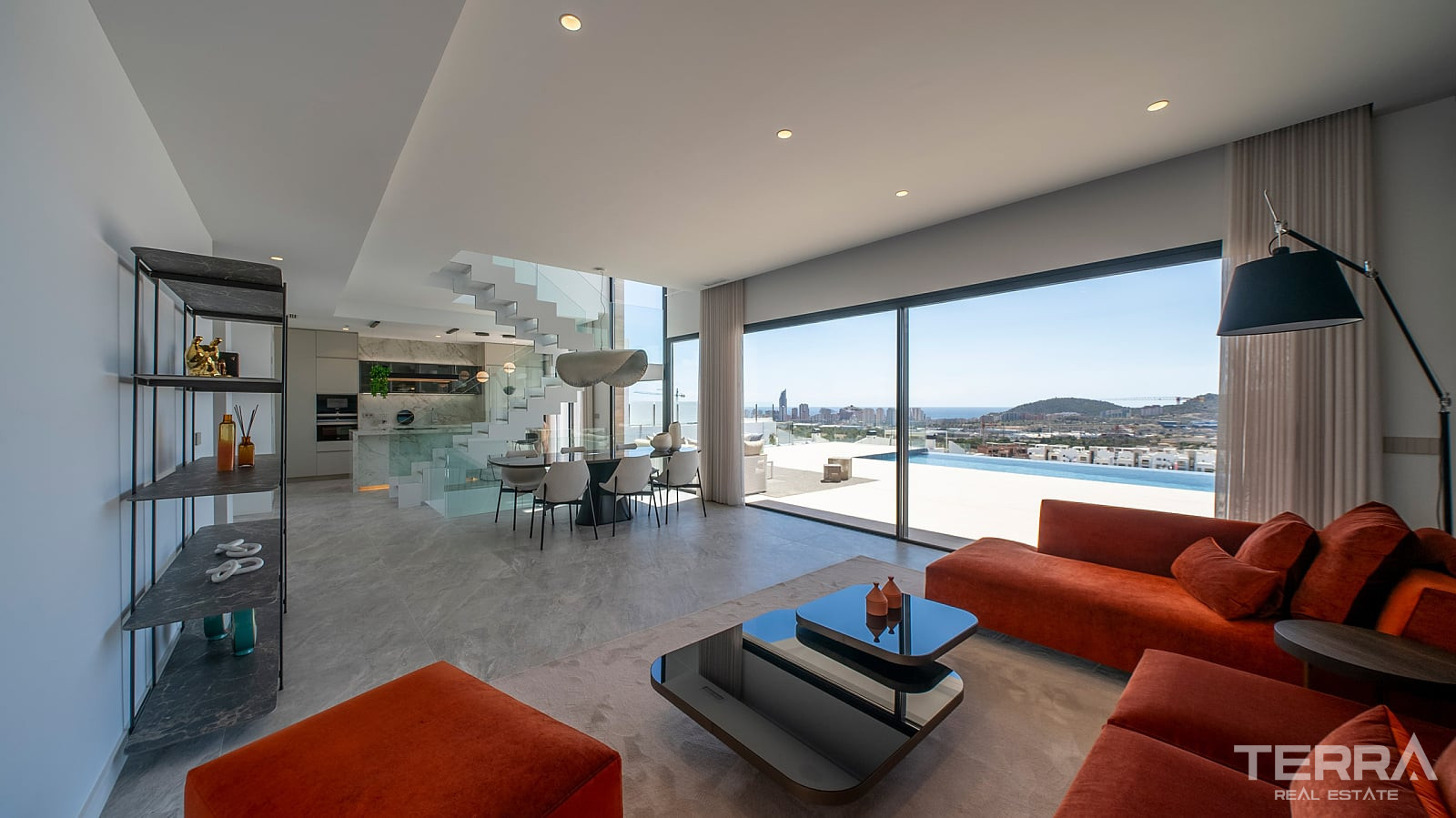 İspanya, Costa Blanca, Finestrat’ta Satılık Deniz Manzaralı Villalar - 122521